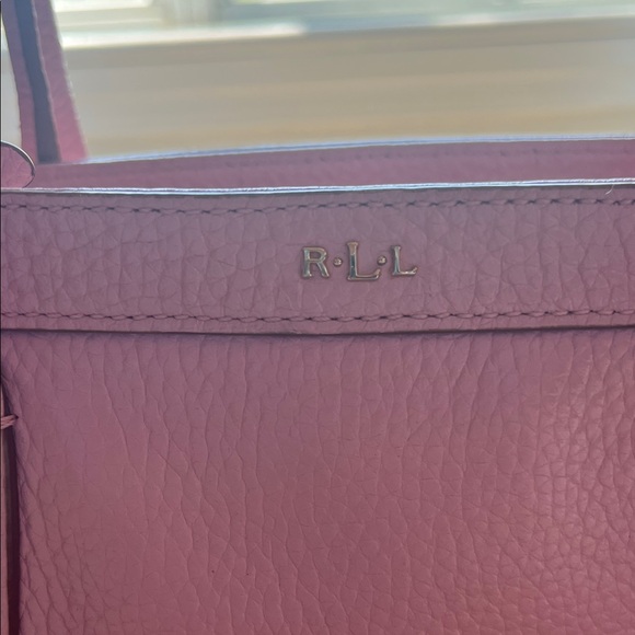Ralph Lauren Pink Leather Tote - Picture 2 of 9